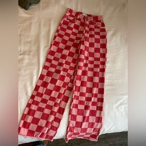 Checkered pants